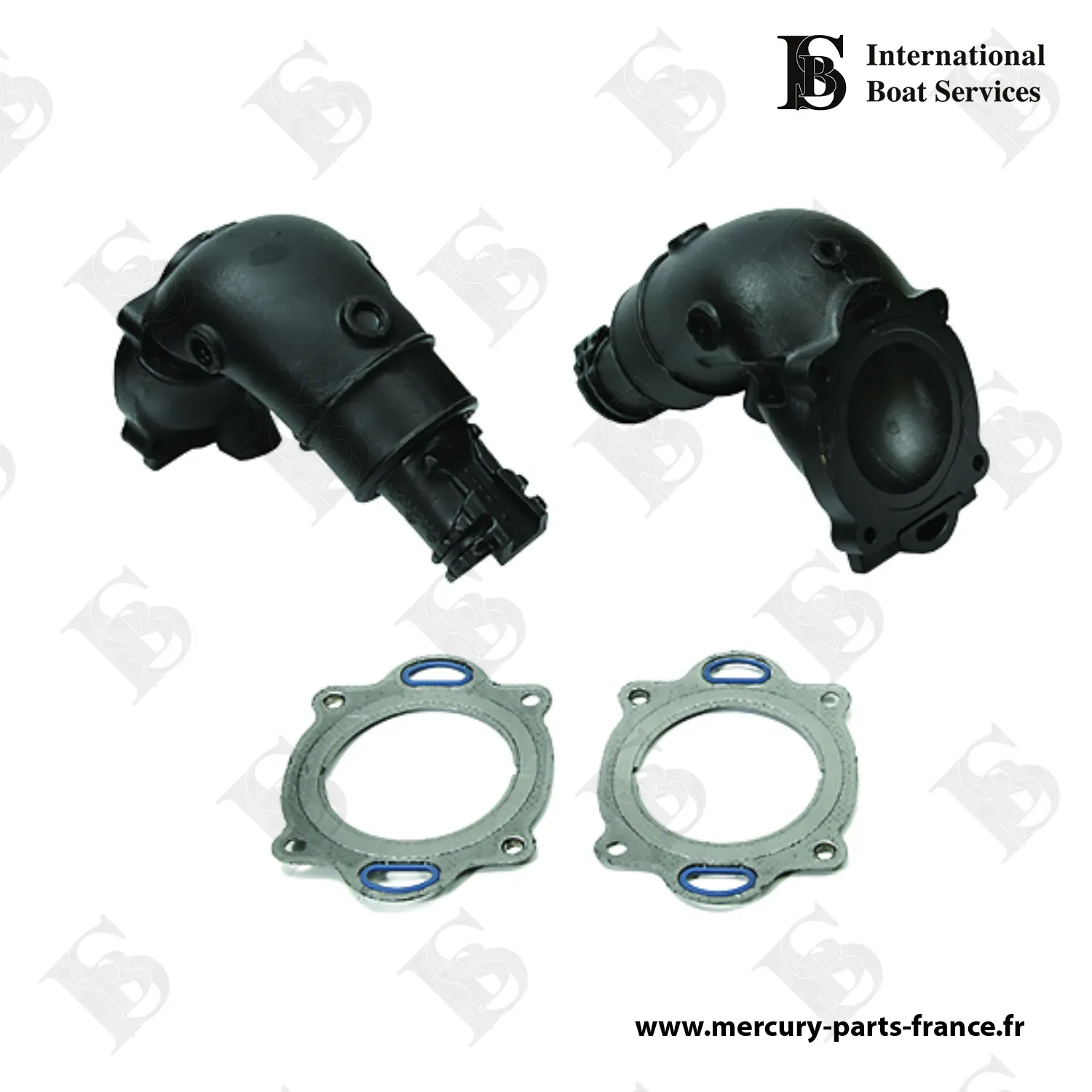 Coude échappement réhaussé 2P Kit