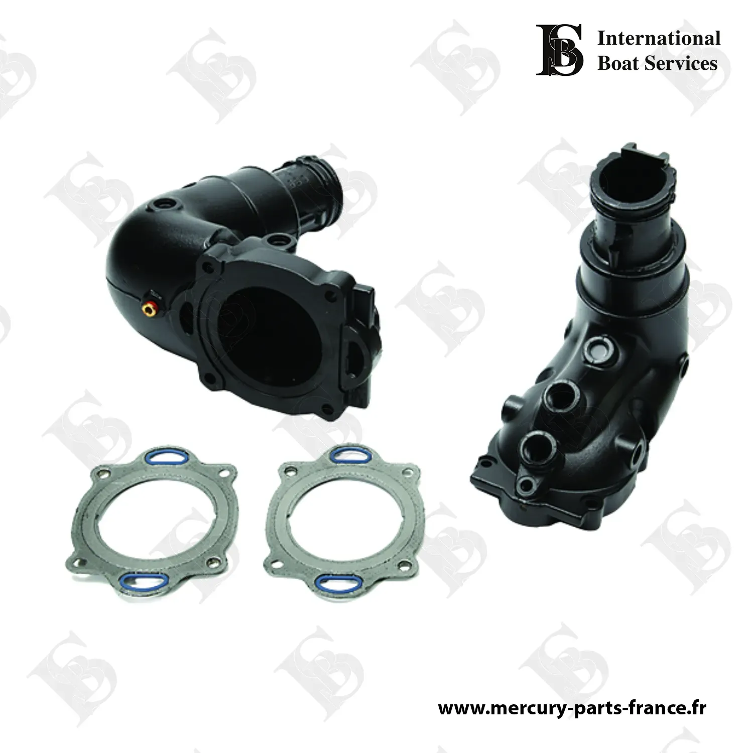 Coude échappement réhaussé 4P Kit