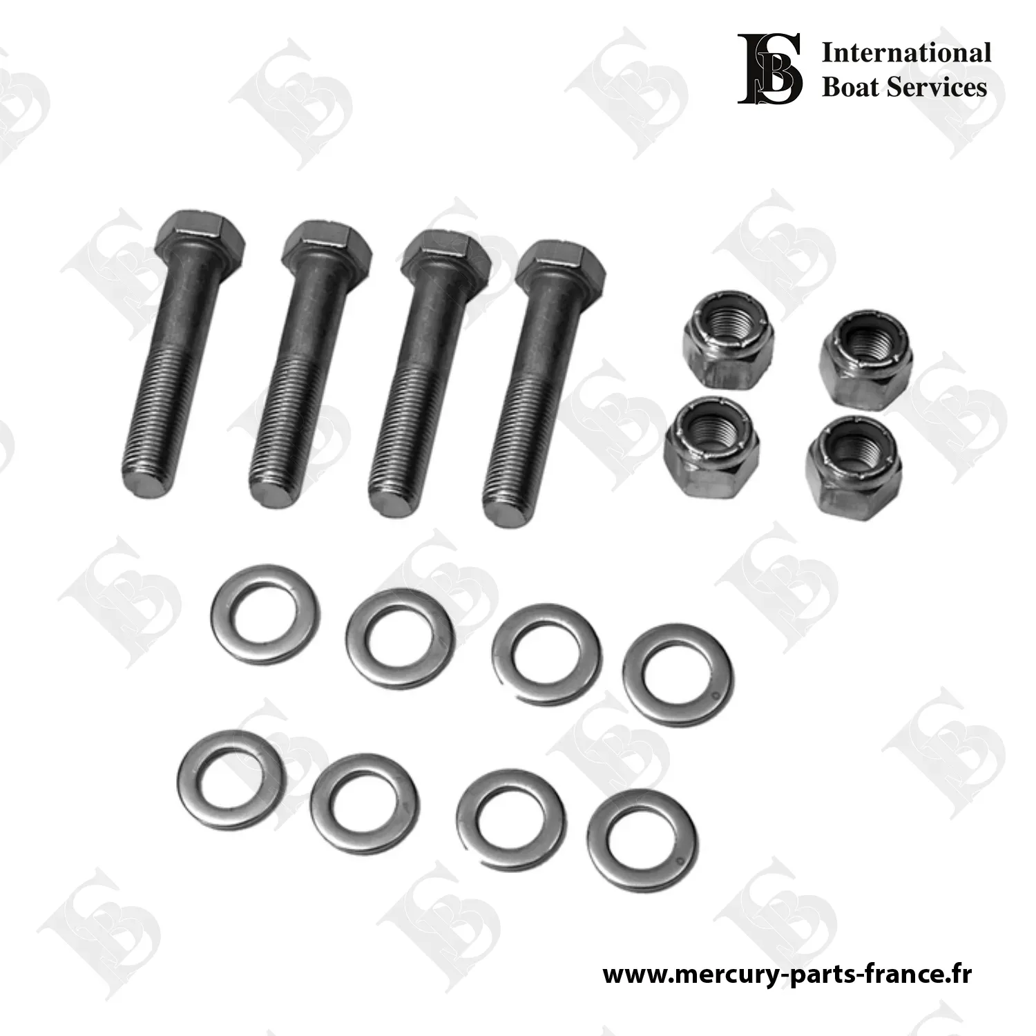 Kit boulons de montage 7,5 pouces
