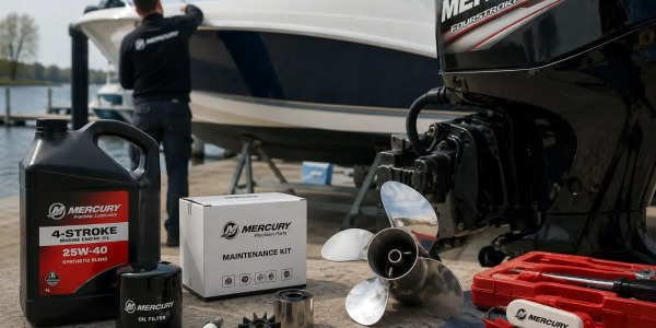 Déshivernage bateau : entretien moteur Mercury avant remise à l'eau